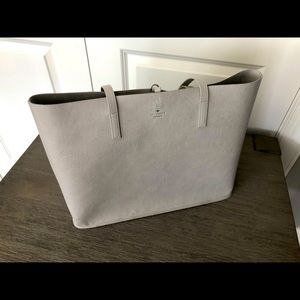 H&M Light Taupe Shopper Tote Purse